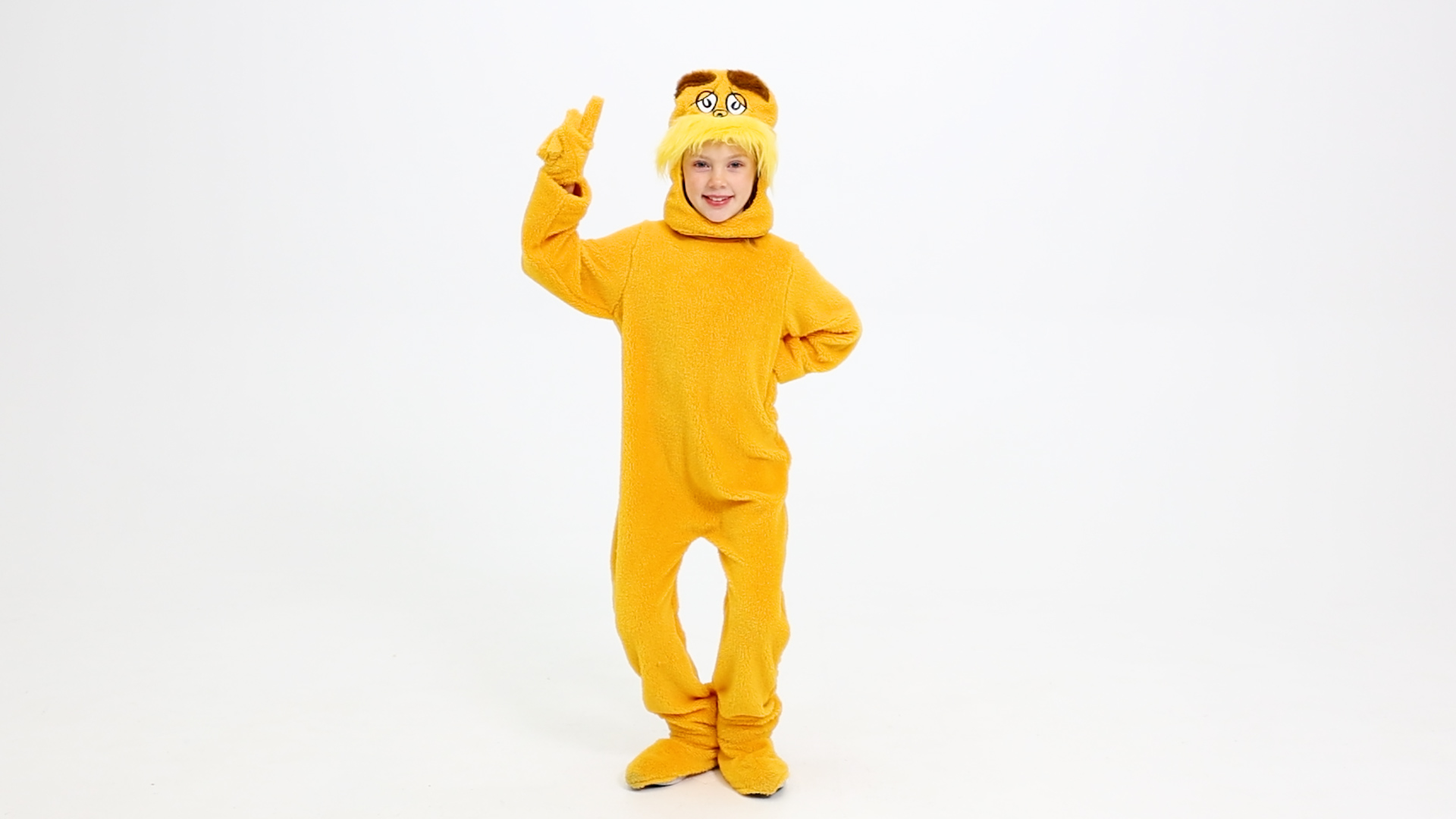 FUN453157CH Dr. Seuss The Lorax Costume for Kids